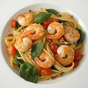 Shrimp Scampi Capellini