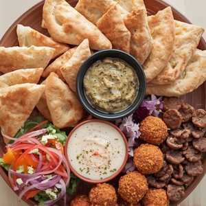 Tamaya (Falafel) Kebob Platter