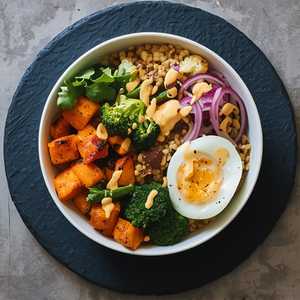 Roasted Vegetable Power Bowl