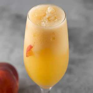 Peach Bellini Sparkling Margarita