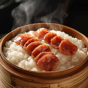 Cured Pork Belly & Sausage Rice