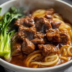 Braised Beef Brisket Noodle Soup