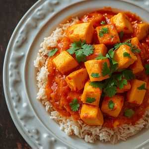 Firecracker Paneer Rice Bowl