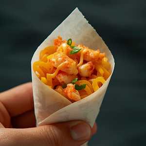 Spicy Baked Snow Crab Hand Roll