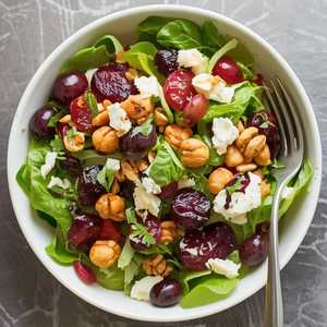 Red Little Gem Lettuce Salad