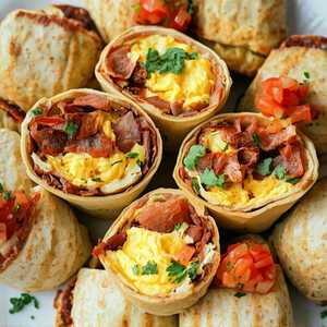 Tray Breakfast Burrito