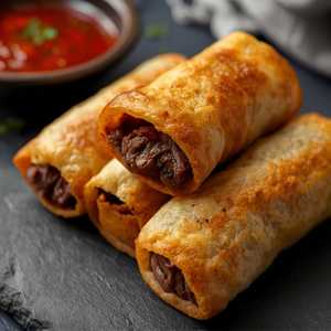 Oxtail Egg Rolls