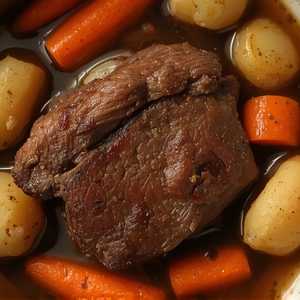 Savory Slow Cooked Beef Pot Roast