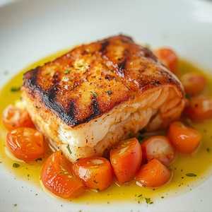 GRILLED LOUP DE MER