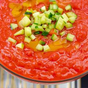 Sopa De Gazpacho C / Guarnición