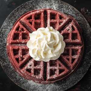 Red Velvet Waffles