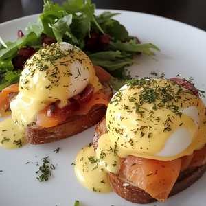 Smoked Salmon Benny