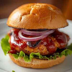 BBQ Chicken In A Bun