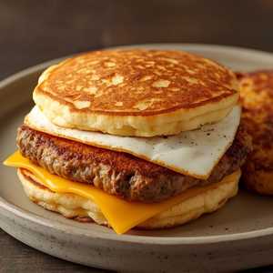 Sausage, Egg & Cheese McGriddles Meal