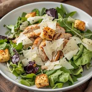 Spicy Chicken Caesar Salad