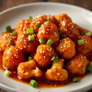 Sweet & Spicy Cauliflower