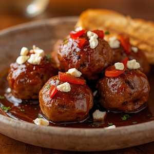 Bourbon Meatballs