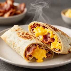Bacon Breakfast Burrito