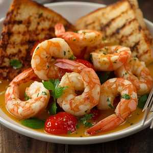 Wild Shrimp Scampi