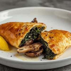 Spinach and Mushroom Pie