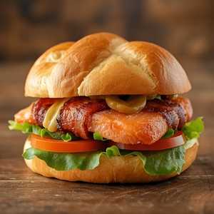 Salmon BLT