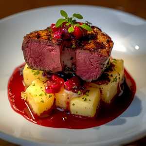 Charred Red Beet Steak