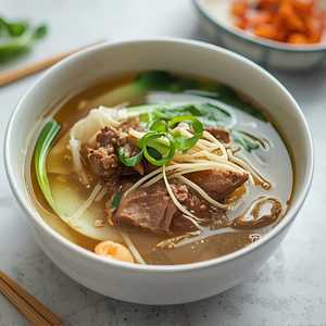Beef Brisket Rice Noodle Soup