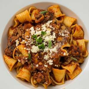 Tajarin al ragù