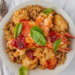 Crispy Lobster Fried Rice