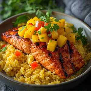 Jamaican Me Crazy Salmon
