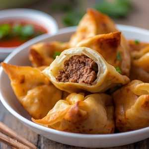 Crispy Italian Pot Stickers