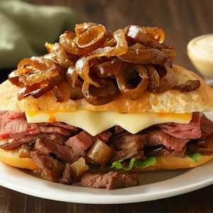 Shaved Prime Rib Sandwich
