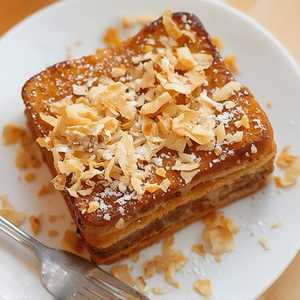 Vegan Overnight Coconut French Toast