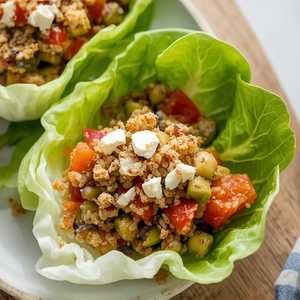 VEGGIE LETTUCE WRAPS [GF][VEG]