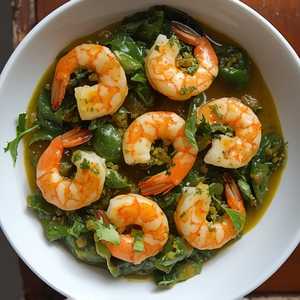 Shrimp Saag