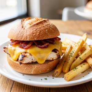 Grilled Chicken Swisswich