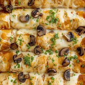 Mushroom Blanco Enchilada