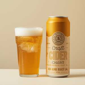 Tin City Cider 'OG' Dry Cider, Paso Robles, 6.9% abv 12oz can