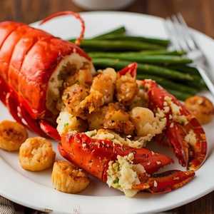 Baked Stuffed Lobster