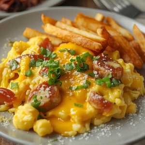 Kid's Scrambled Eggs W/Cheese