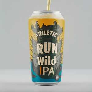 Athletic Brewing, N/A Run Wild IPA