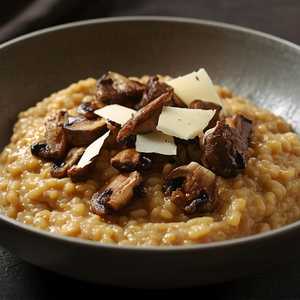 Mushroom Barley Risotto