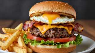 Loaded Brunch Burger