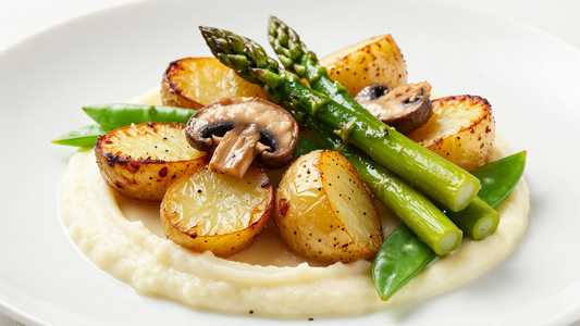 Spring Vegetable Plate