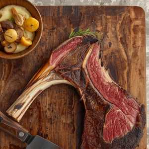 FLAMING AUSTRALIAN WAGYU TOMAHAWK (48 OZ)