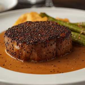 Prime New York Sirloin Au Poivre