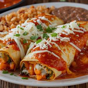 Grilled Vegetable Enchiladas