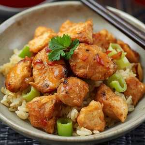 Salted Fish & Chicken Fried Rice