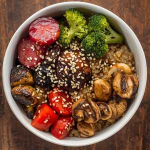 Teriyaki Quinoa Bowl