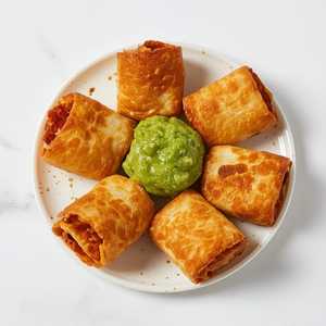 Mini Flautas, beef or chicken (6)